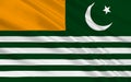 Flag of Azad Jammu and Kashmir, Pakistan