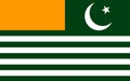 Flag of Azad Jammu and Kashmir, Pakistan