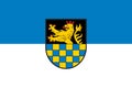 Flag of Bad Kreuznach in Rhineland-Palatinate, Germany