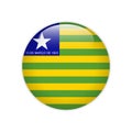 Flag Bandeira do Piaui on button