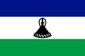 flag of Bantu peoples Sotho people. flag representing ethnic group or culture, regional authorities. no flagpole. Plane layout,