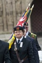 Flag barers from the Royal British Legion