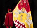 Flag Bearer of the Seashell Contrade in Siena