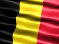 Flag of Belgium Royalty Free Stock Photo