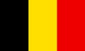Vector Belgium flag, Belgium flag illustration Royalty Free Stock Photo