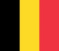 Flag of Belgium Royalty Free Stock Photo