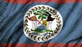 Flag of Belize Royalty Free Stock Photo
