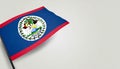 Flag of Belize Royalty Free Stock Photo