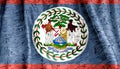 Flag of Belize Royalty Free Stock Photo
