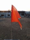 This flag belongs to the brave Shivaji Maharaj of India, the Marathi people