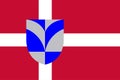 Flag of Billund in Southern Denmark Region