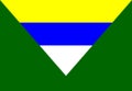 Glossy glass Flag of Boaco, Nicaragua