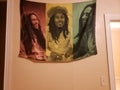 Flag bob Marley smoke wallhanging