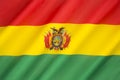 Flag of Bolivia Royalty Free Stock Photo