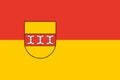 Flag of Borken in North Rhine-Westphalia, Germany