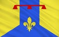 Flag of Bouches-du-Rhone, France