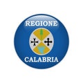 Flag Calabria button