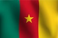 Flag of Cameroon - Vector Illustration