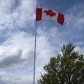 Flag of Canada Royalty Free Stock Photo