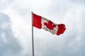 Canadian flag Royalty Free Stock Photo