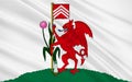 Flag of Cardiff is the capital and largest city in Wales of the