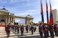 Flag Ceremony in Chinggis Square, Mongolia