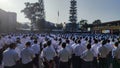 Flag Ceremony - Flag Ceremony every Monday morning in Indonesia