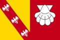 Flag of Chateau-Salins in Moselle of Grand Est is a French administrative region of France