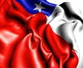 Flag of Chile Royalty Free Stock Photo