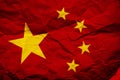 Flag of China Royalty Free Stock Photo