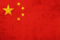 Flag of China Royalty Free Stock Photo