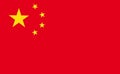 Flag of China Royalty Free Stock Photo