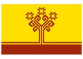 Flag of Chuvashia oblast repubblic