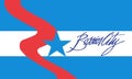 Flag Of Bossier City Louisiana