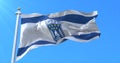 Flag of the city of Herzliya in Israel