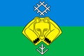 Flag of the city of Syktyvkar. Republic of Komi. Russia