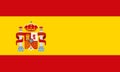 Flag classic icon of Spanish culture