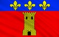 Flag of Clermont, France