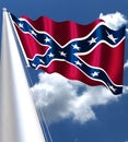 The flag Confederate States of America Royalty Free Stock Photo