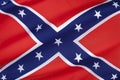 Flag of the Confederate States of America Royalty Free Stock Photo