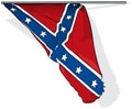 Flag of Confederate States Army in USA