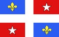 Flag of Corte, France