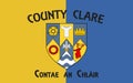 Flag of County Clare is a county in Ireland