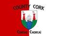 Flag of County Cork is the largest and southernmost county in Ir