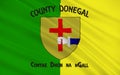 Flag of County Donegal is a county in Ireland