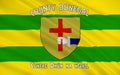 Flag of County Donegal is a county in Ireland