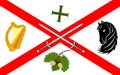 Flag of County Kildare is a county in Ireland