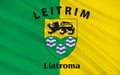 Flag of County Leitrim is a county in Ireland