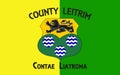 Flag of County Leitrim is a county in Ireland