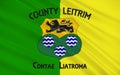 Flag of County Leitrim is a county in Ireland